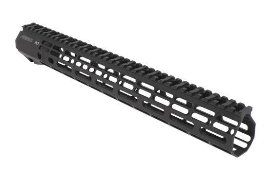 Aero Precision 15in ATLAS R-ONE free float M-LOK handguard with large lightening cuts and Black finish